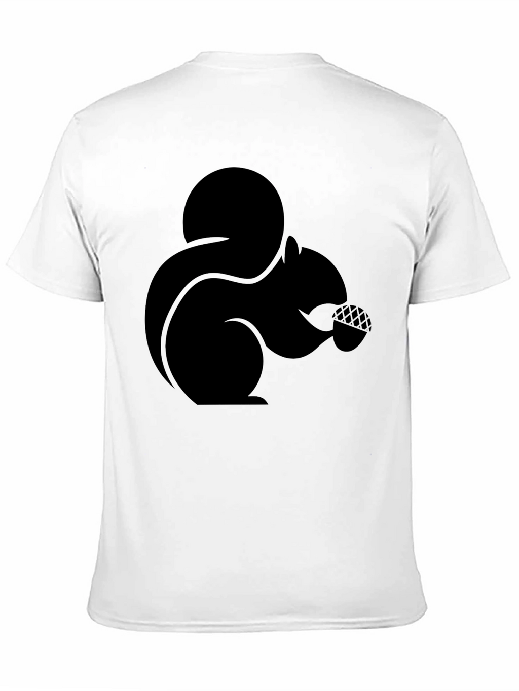 Squirrel Graphic T-Shirt - Black