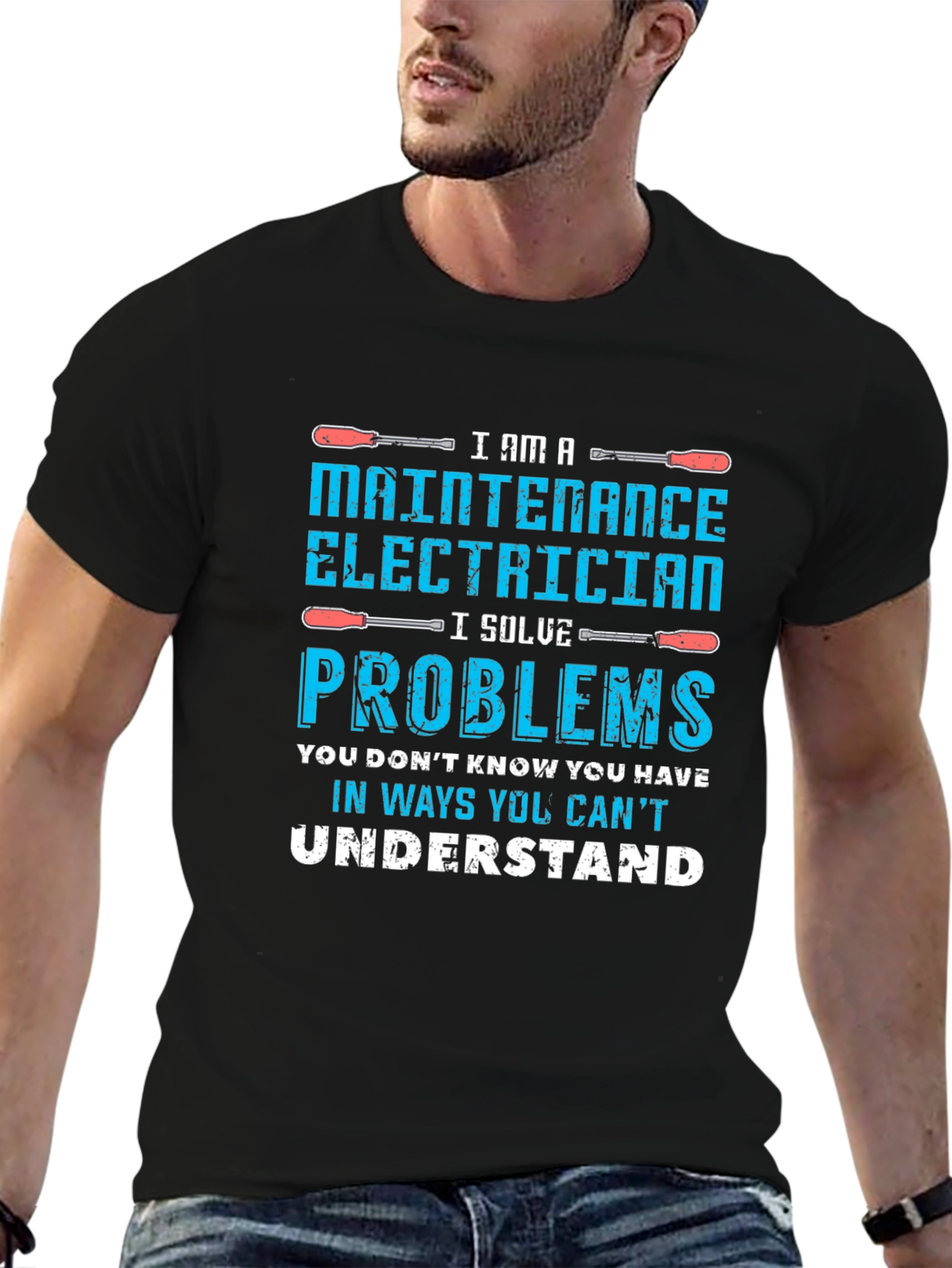 Maintenance Electrician Humor T-Shirt