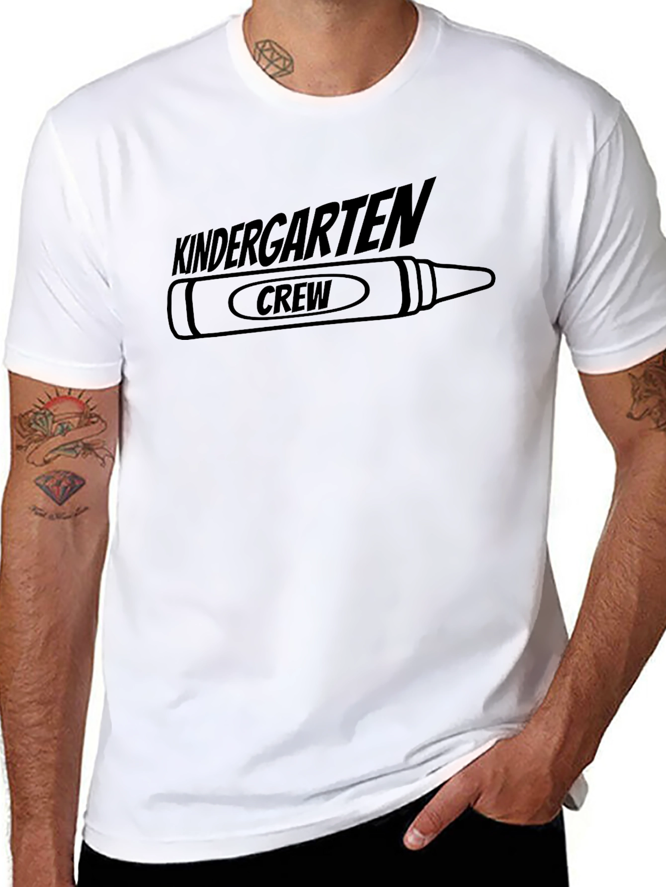 Kindergarten Crew T-Shirt - Back to School Teacher Shirt