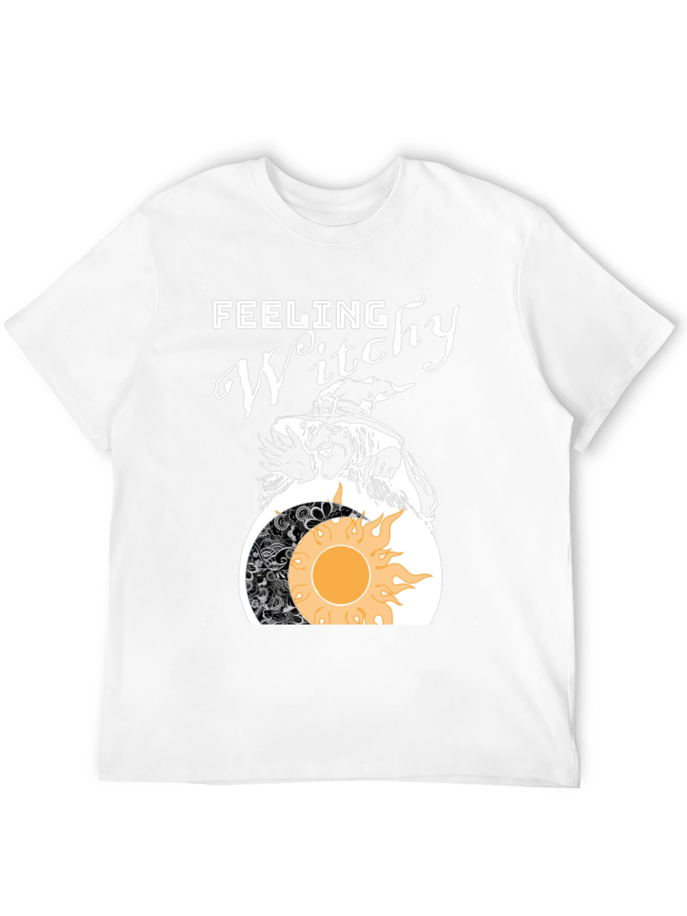 Feeling Witchy Graphic Tee - Halloween Vibes