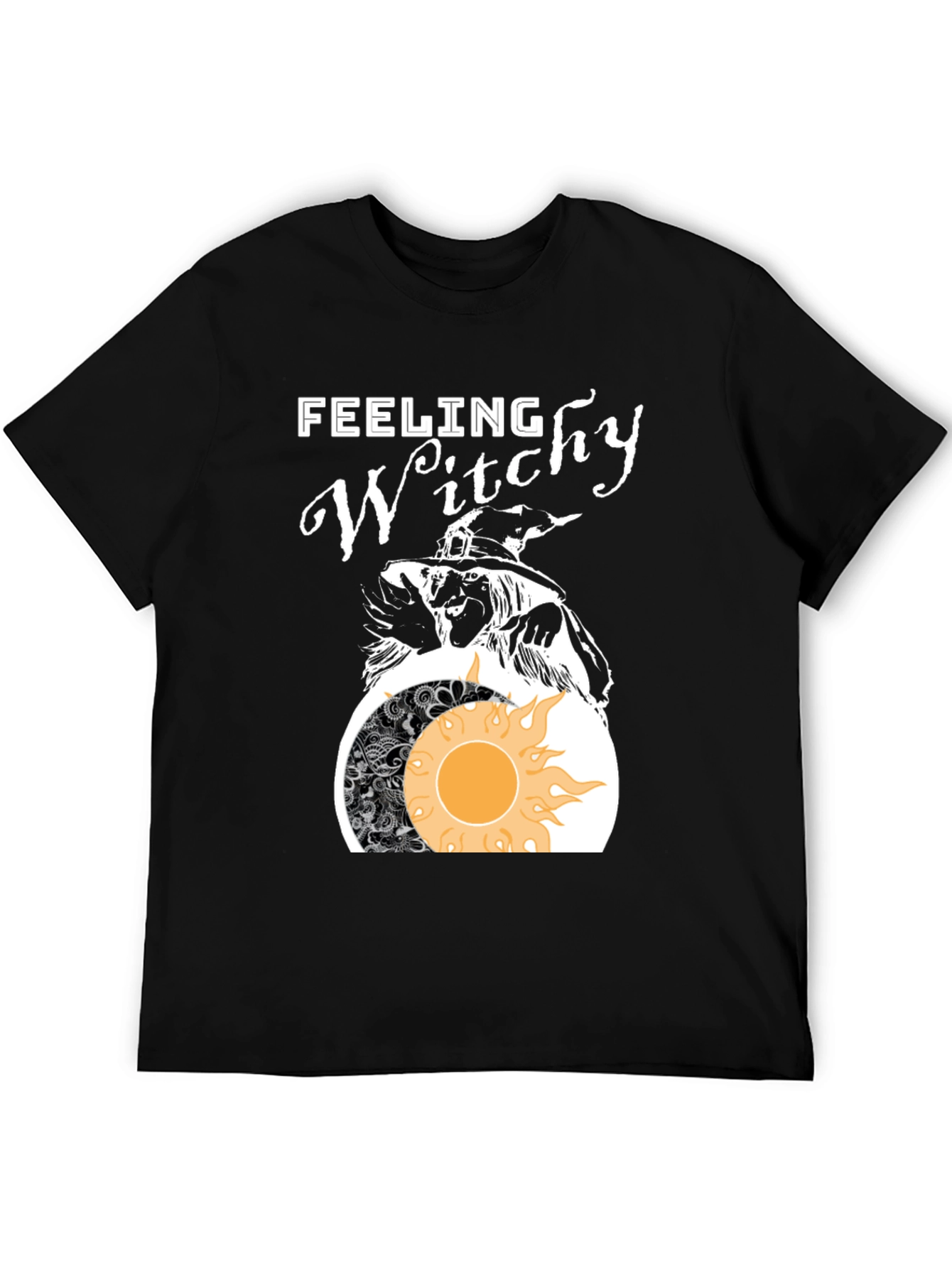 Feeling Witchy Graphic Tee - Halloween Vibes