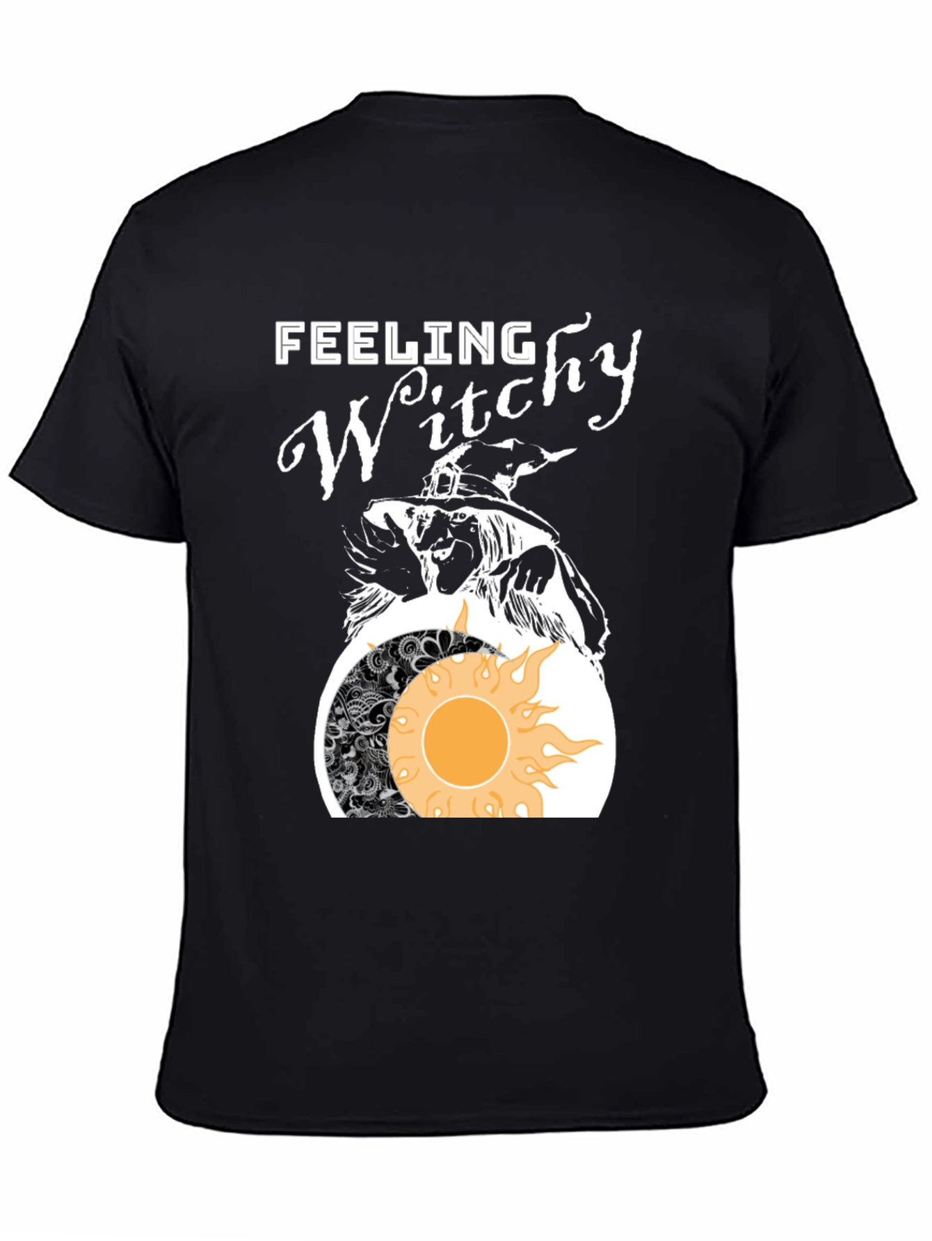 Feeling Witchy Graphic Tee - Halloween Vibes