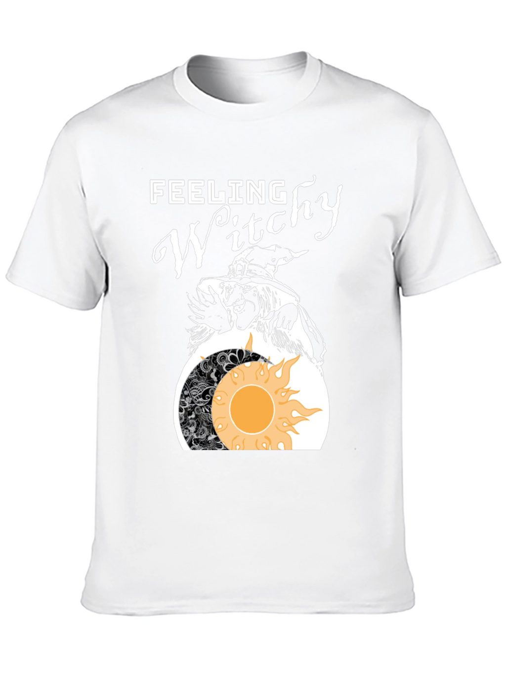 Feeling Witchy Graphic Tee - Halloween Vibes