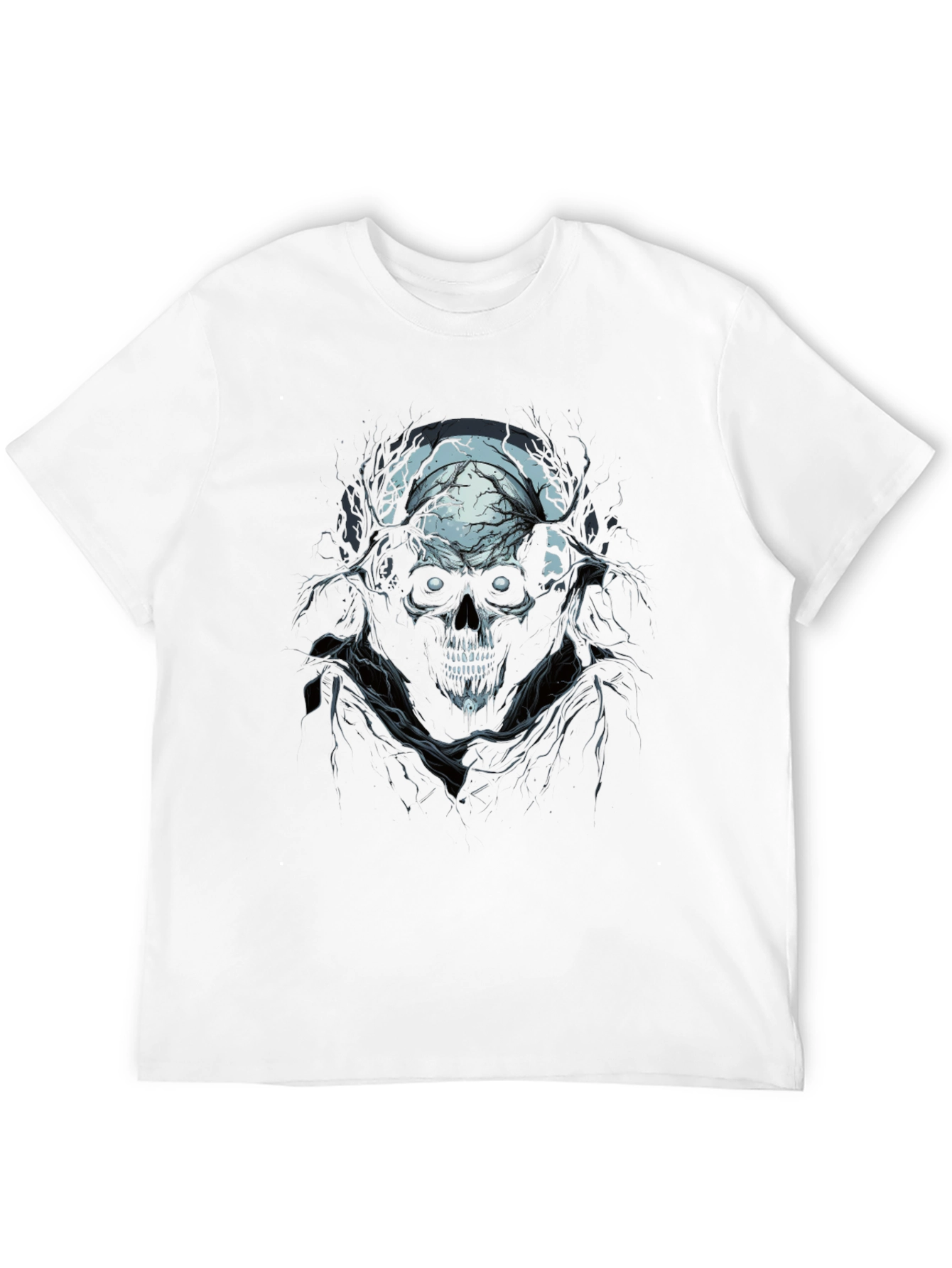 Skull Graphic Tee - Dark & Edgy Design