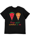 Summer Fun T-Shirt: Watermelon & Pizza Pals