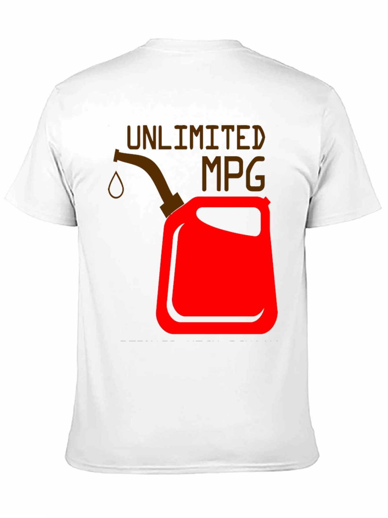 Unlimited MPG Graphic T-Shirt - Black Cotton Tee