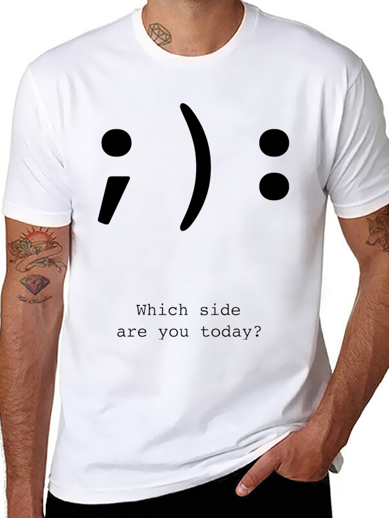 Which Side Are You Today T-Shirt