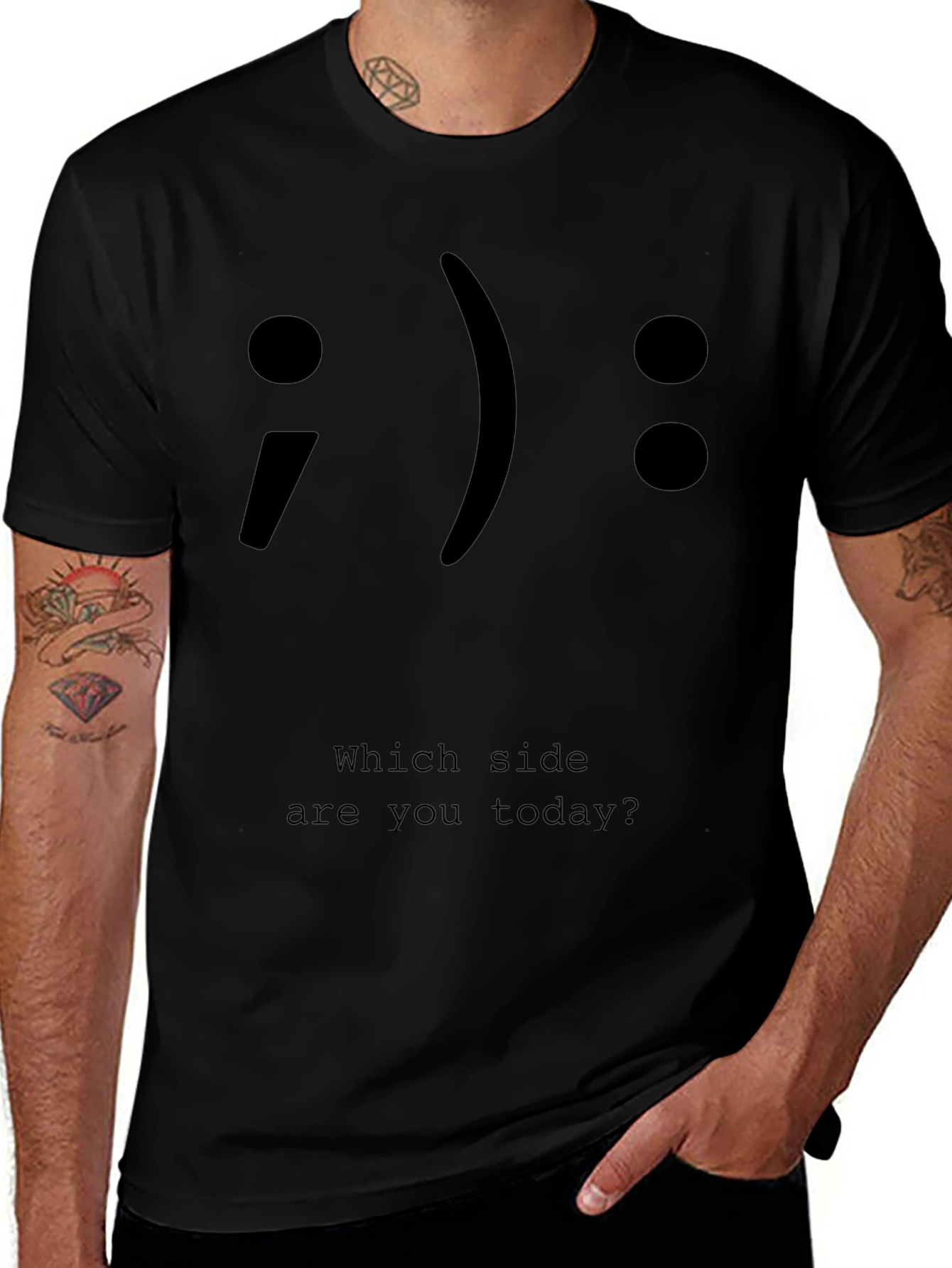 Which Side Are You Today T-Shirt