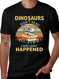 Dinosaurs Didnt Read Graphic Tee