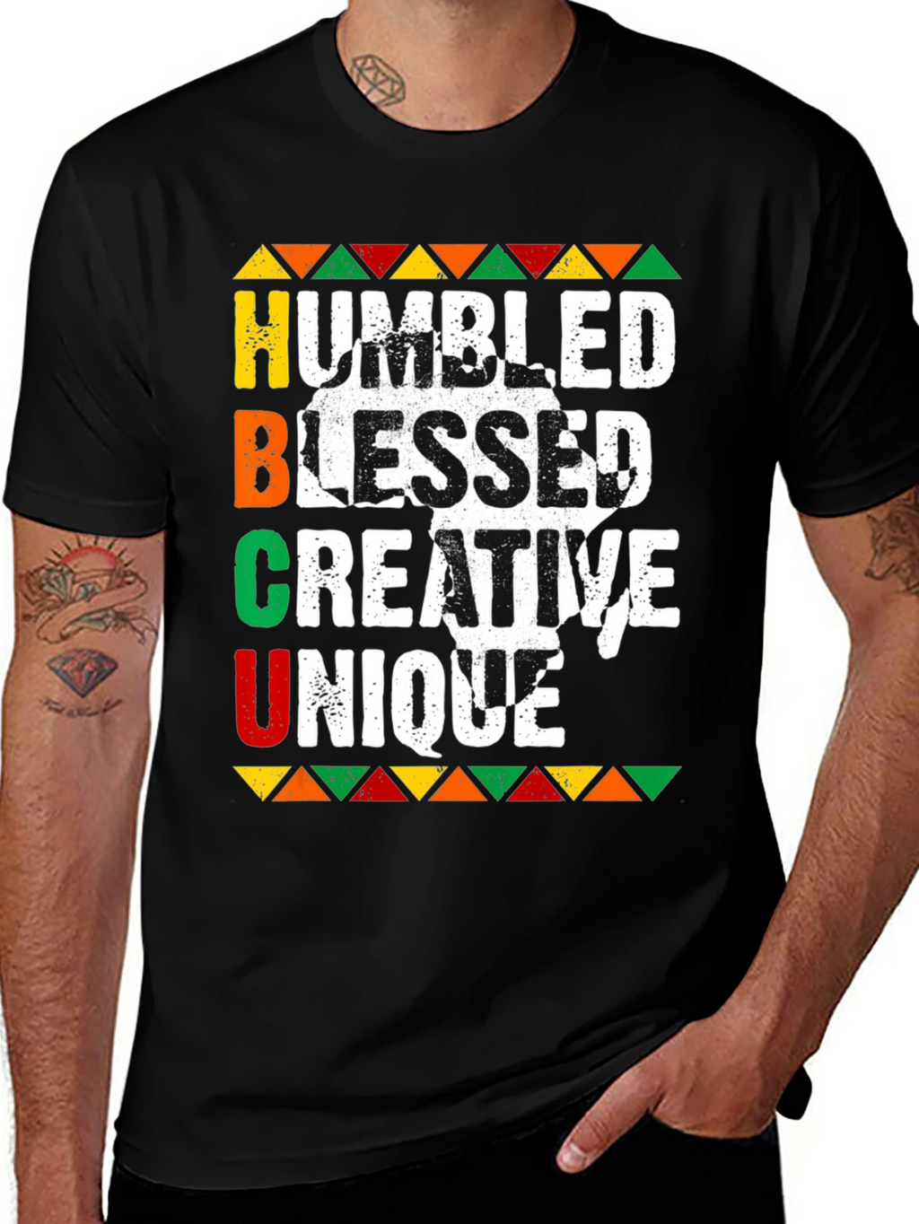 Humbled Blessed Creative Unique HBCU T-Shirt