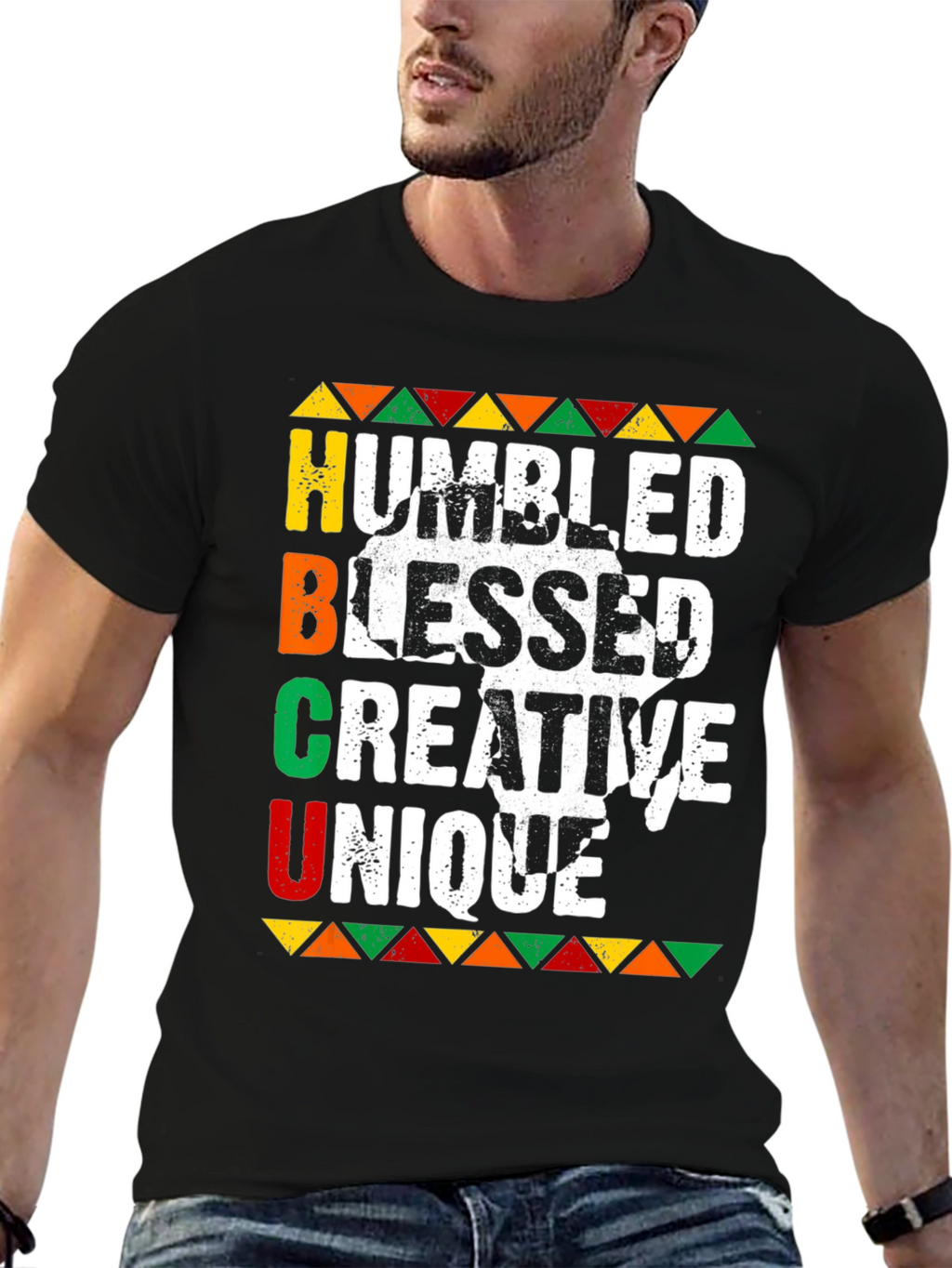Humbled Blessed Creative Unique HBCU T-Shirt
