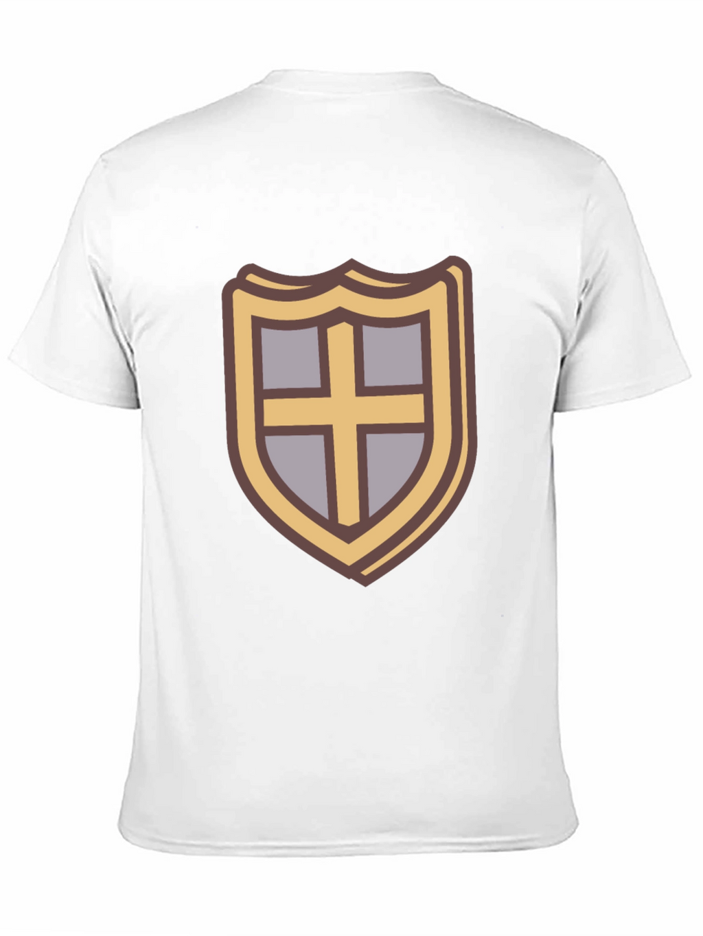 Shield Emblem T-Shirt - Casual Black Tee
