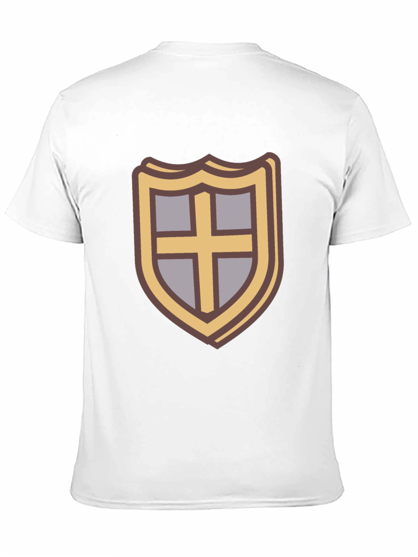 Shield Emblem T-Shirt - Casual Black Tee