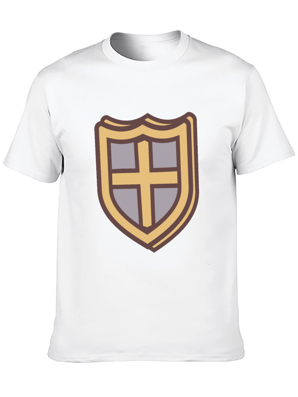 Shield Emblem T-Shirt - Casual Black Tee