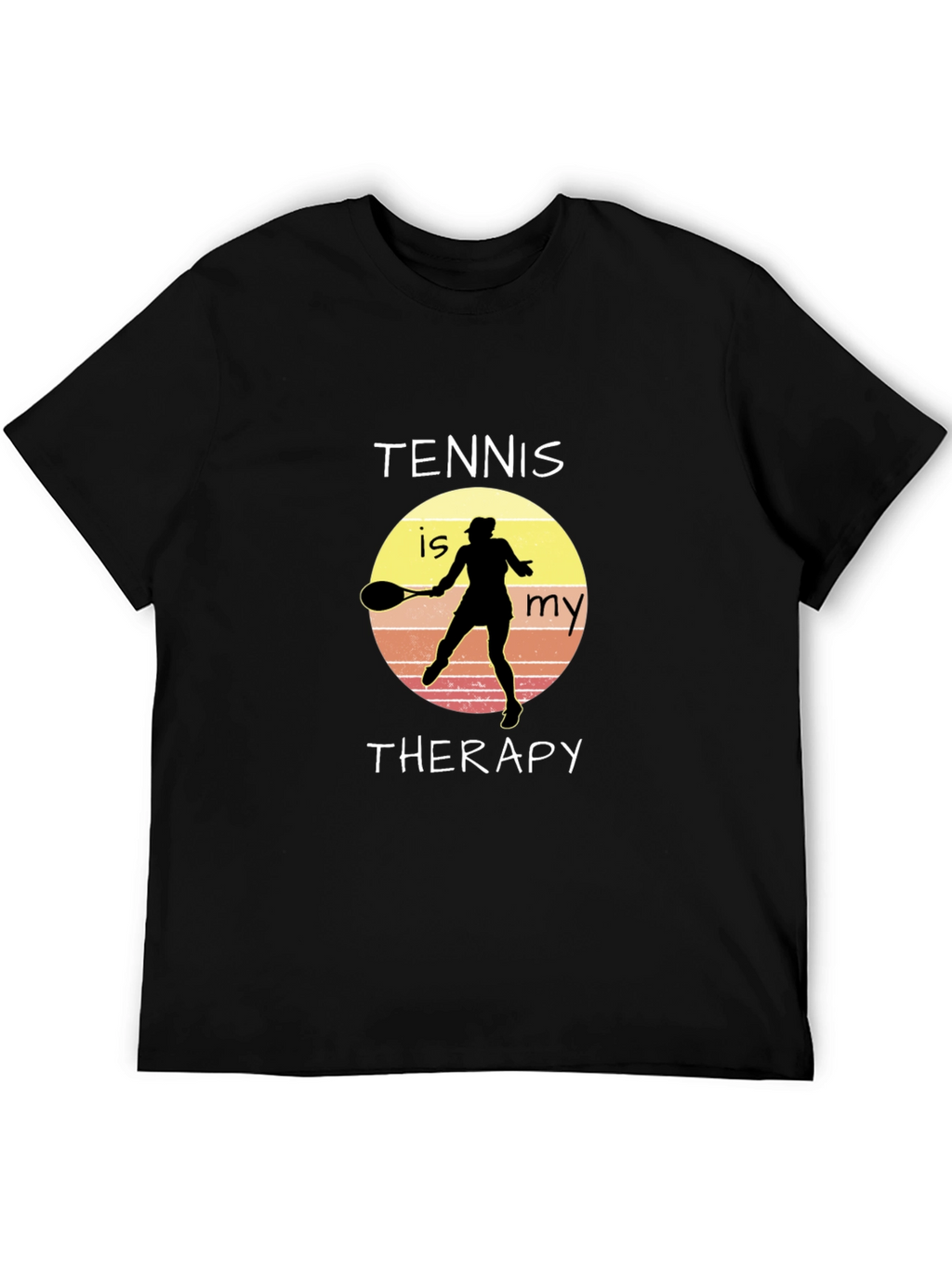 Tennis is My Therapy Graphic T-Shirt