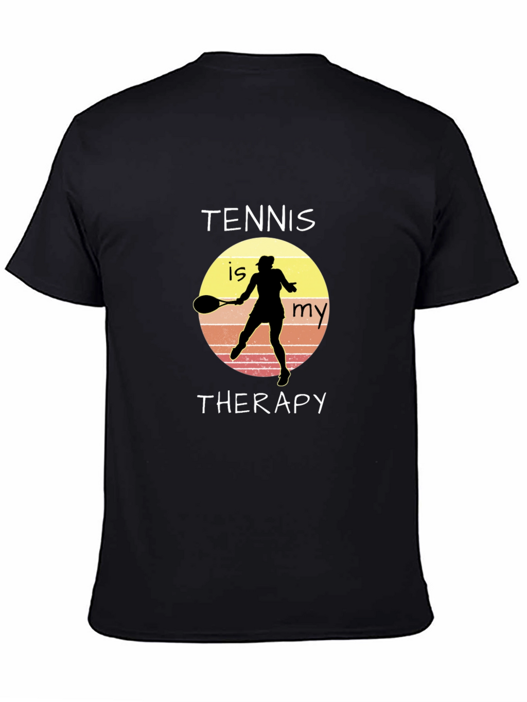 Tennis is My Therapy Graphic T-Shirt