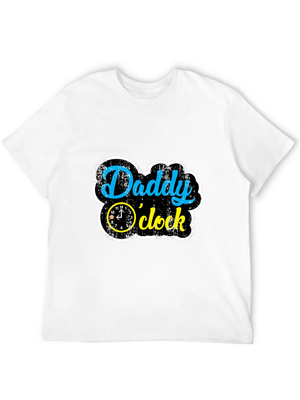 Daddy OClock Graphic T-Shirt - Fun Dad Tee