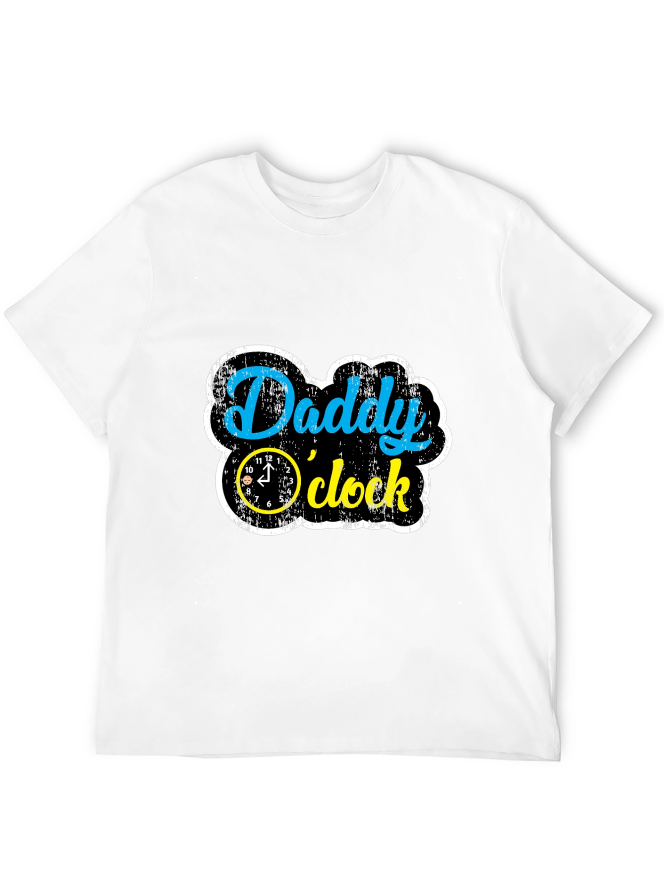 Daddy OClock Graphic T-Shirt - Fun Dad Tee