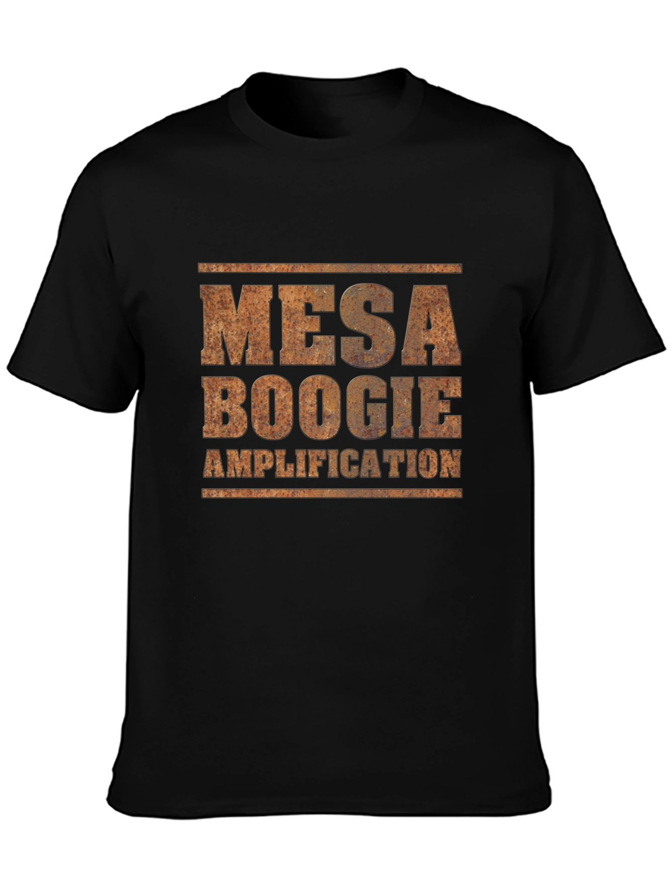 Mesa Boogie Amplification Black Graphic Tee