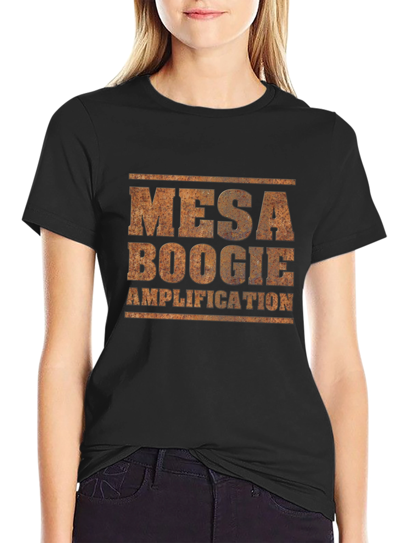 Mesa Boogie Amplification Black Graphic Tee