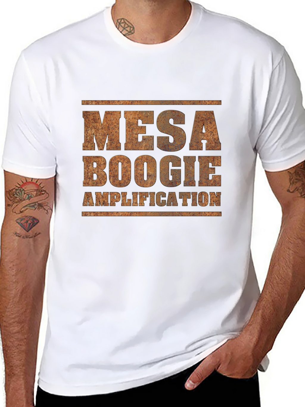 Mesa Boogie Amplification Black Graphic Tee