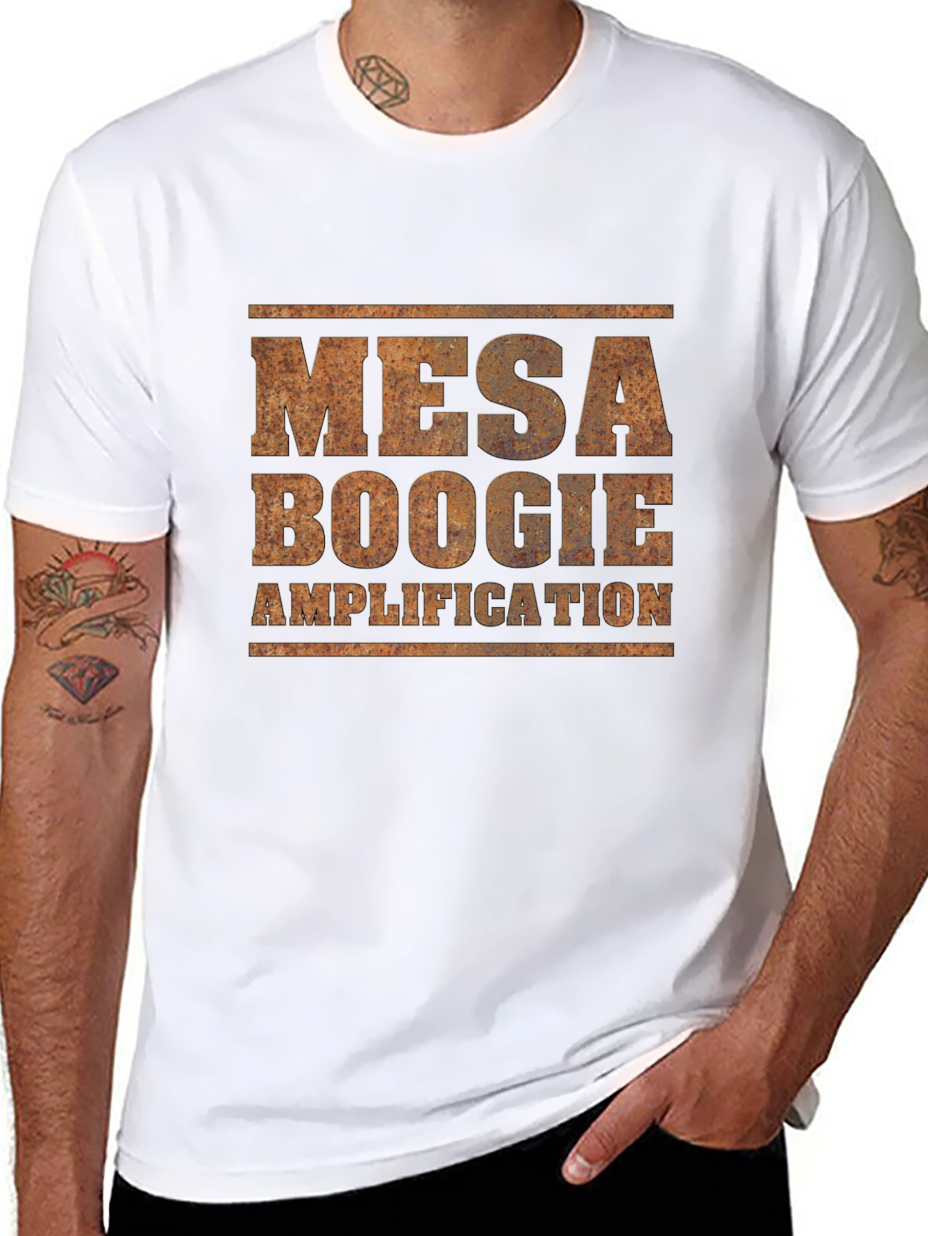 Mesa Boogie Amplification Black Graphic Tee