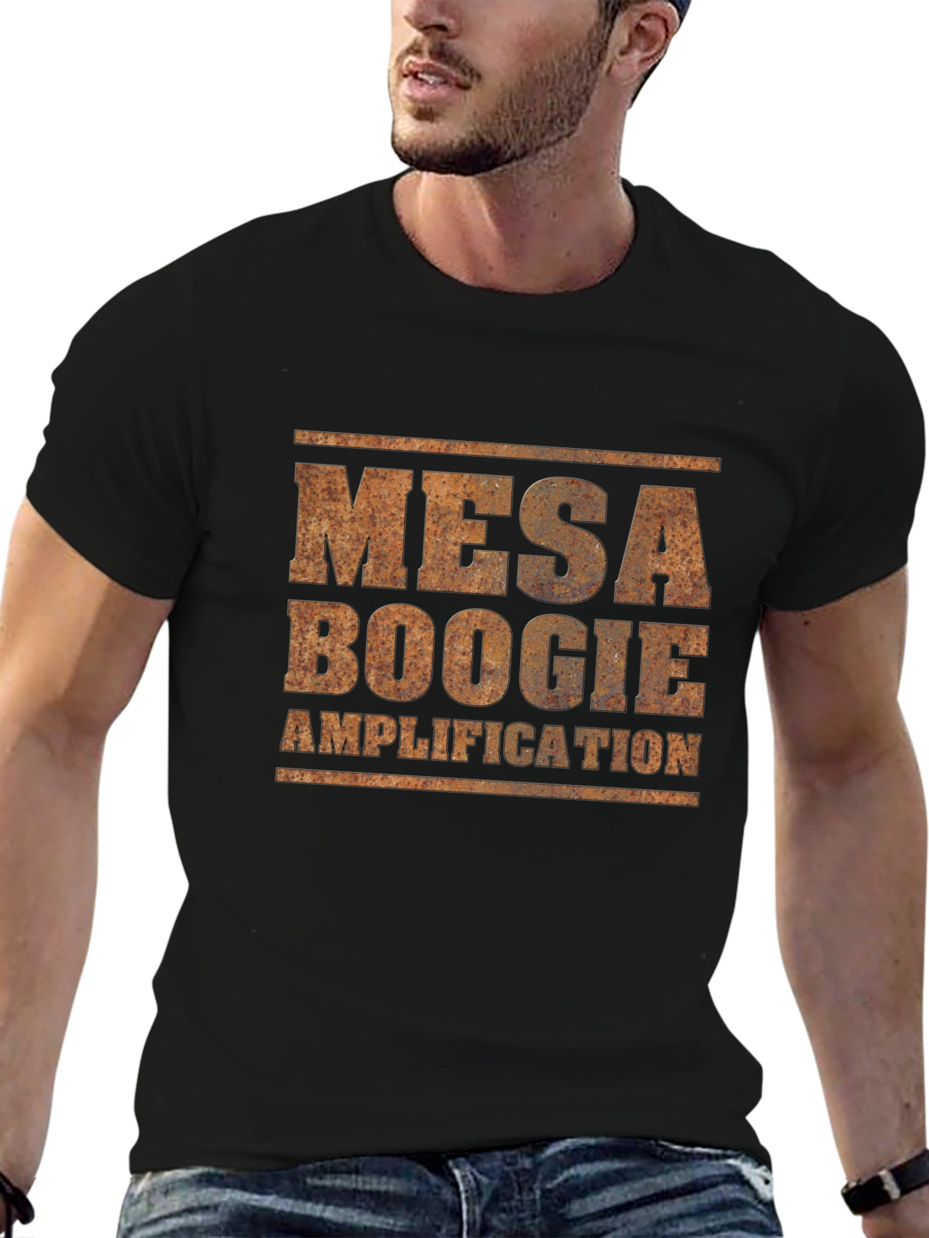 Mesa Boogie Amplification Black Graphic Tee