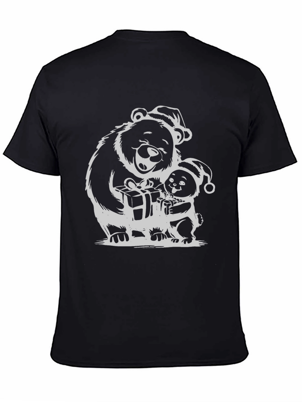 Festive Bear Family Holiday T-Shirt