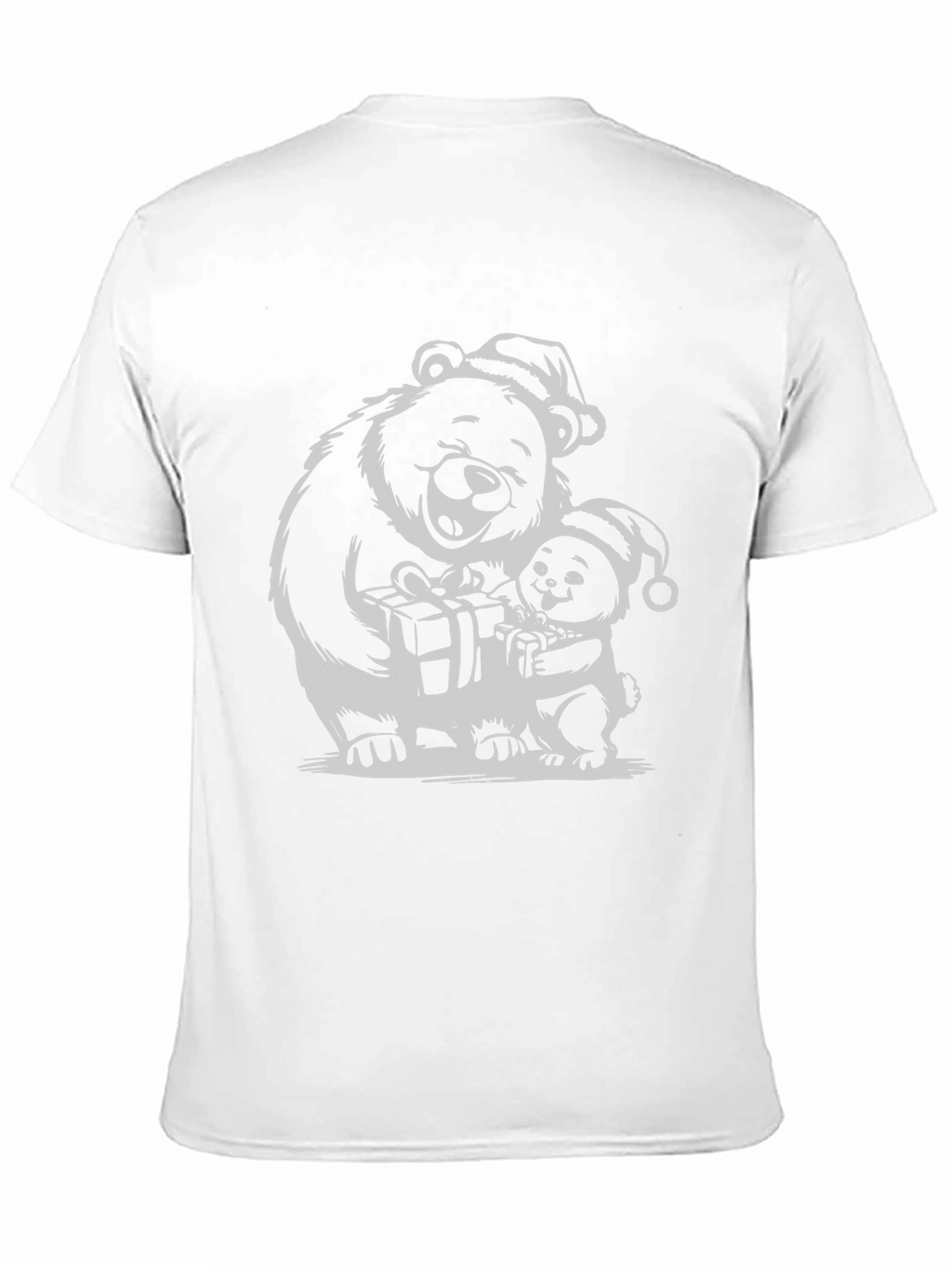 Festive Bear Family Holiday T-Shirt