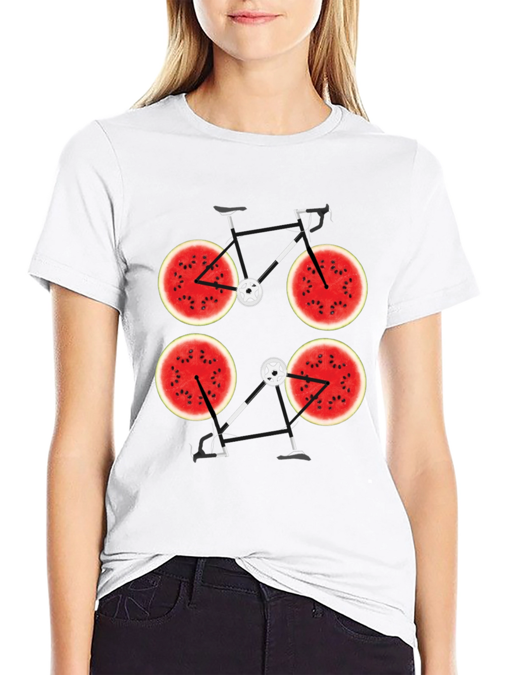 Watermelon Bike Graphic Tee