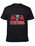 Tis The Seasoning Crawfish Graphic T-Shirt