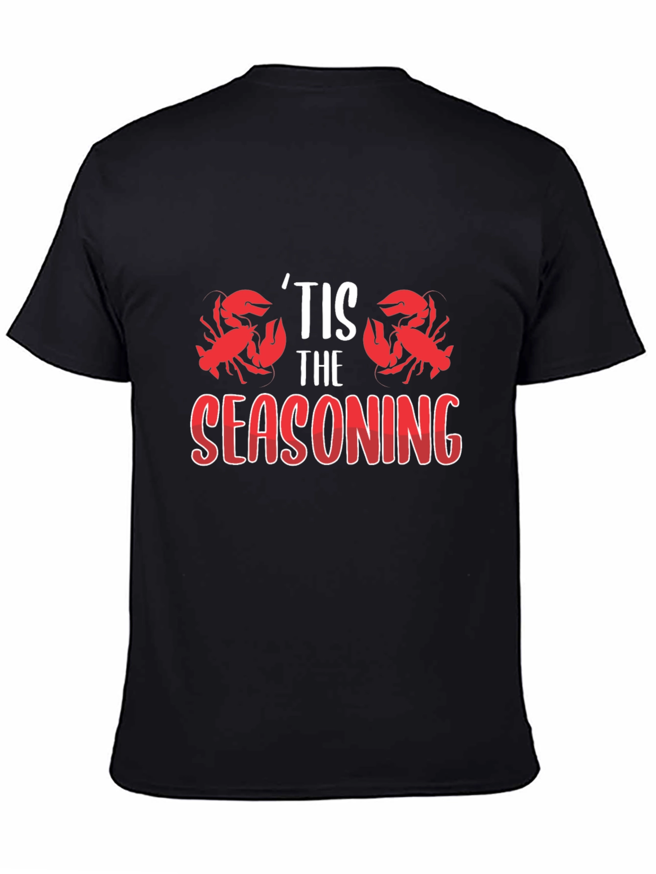 Tis The Seasoning Crawfish Graphic T-Shirt