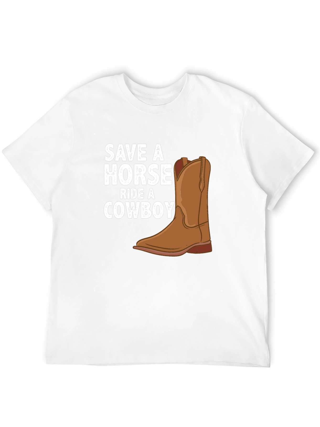 Save A Horse Ride A Cowboy Graphic Tee