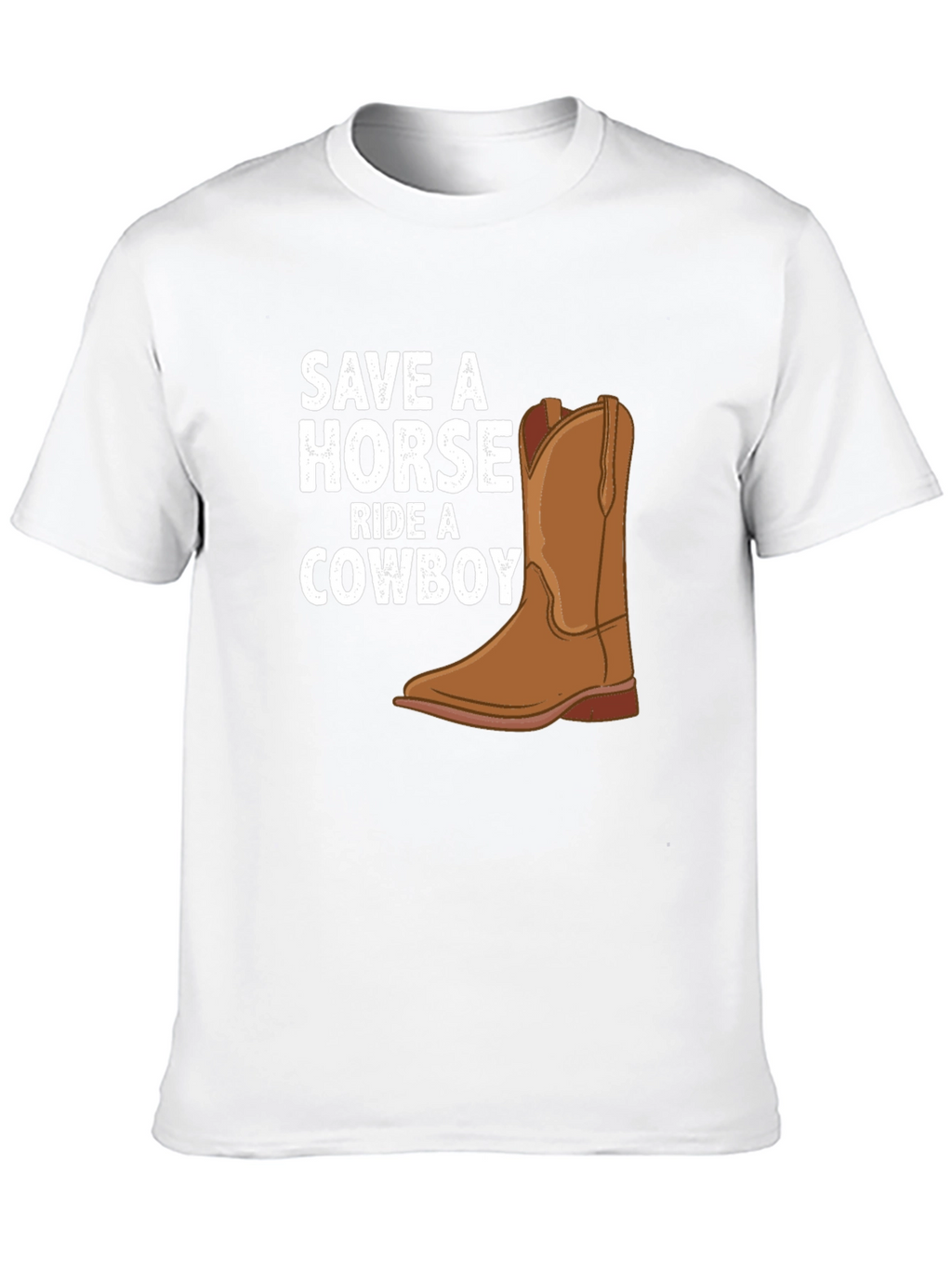 Save A Horse Ride A Cowboy Graphic Tee