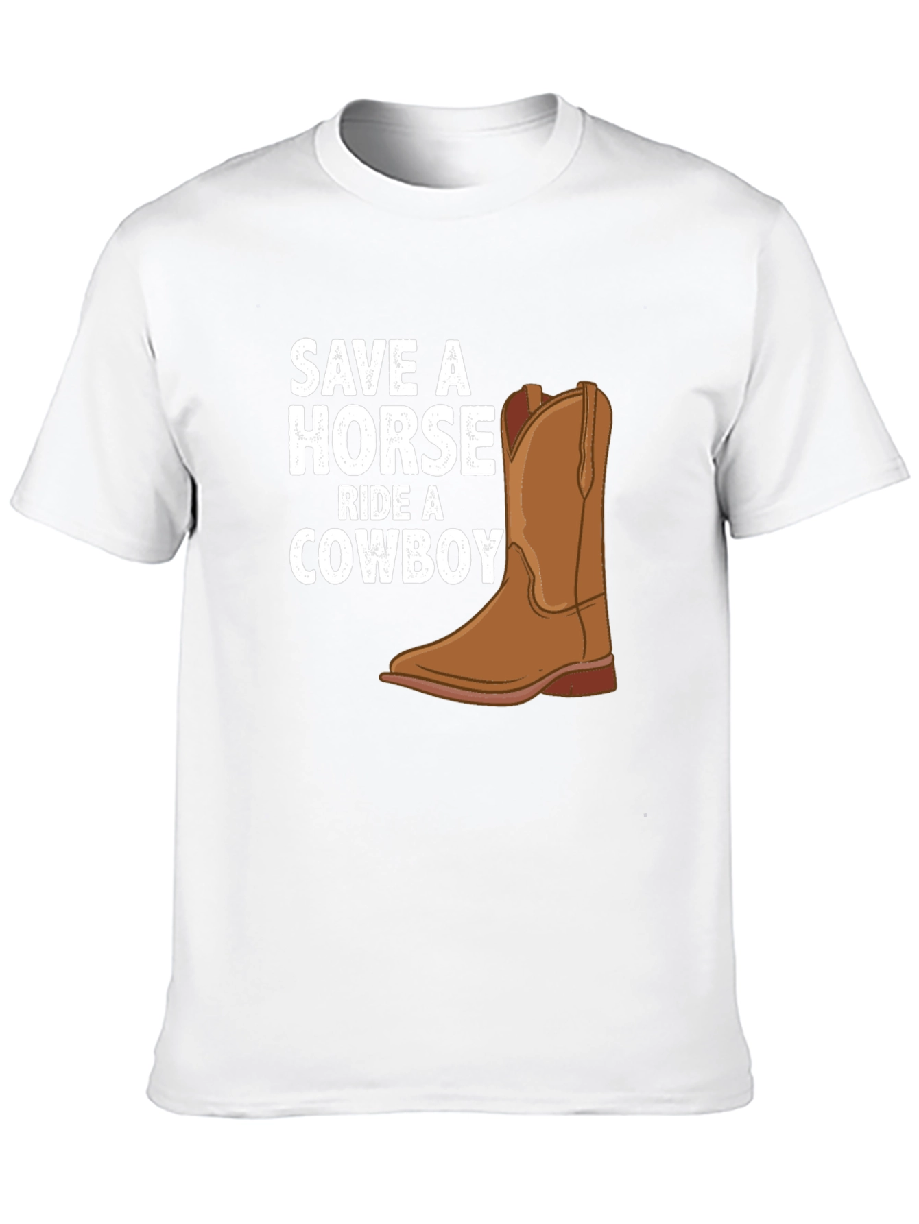 Save A Horse Ride A Cowboy Graphic Tee