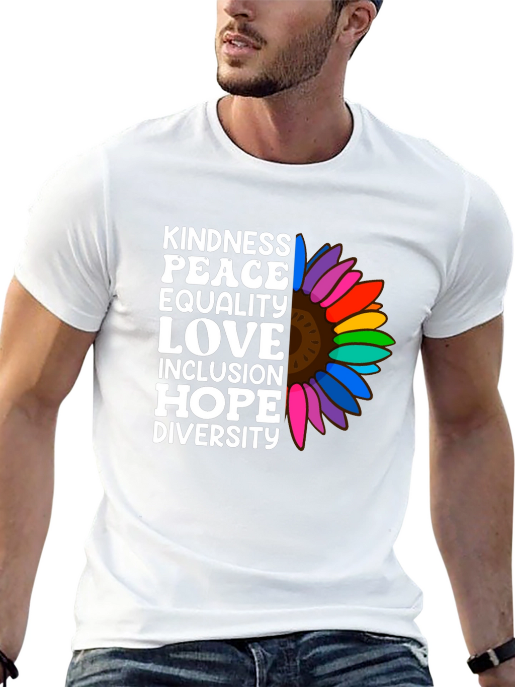 Kindness Peace Equality Love Inclusion T-Shirt