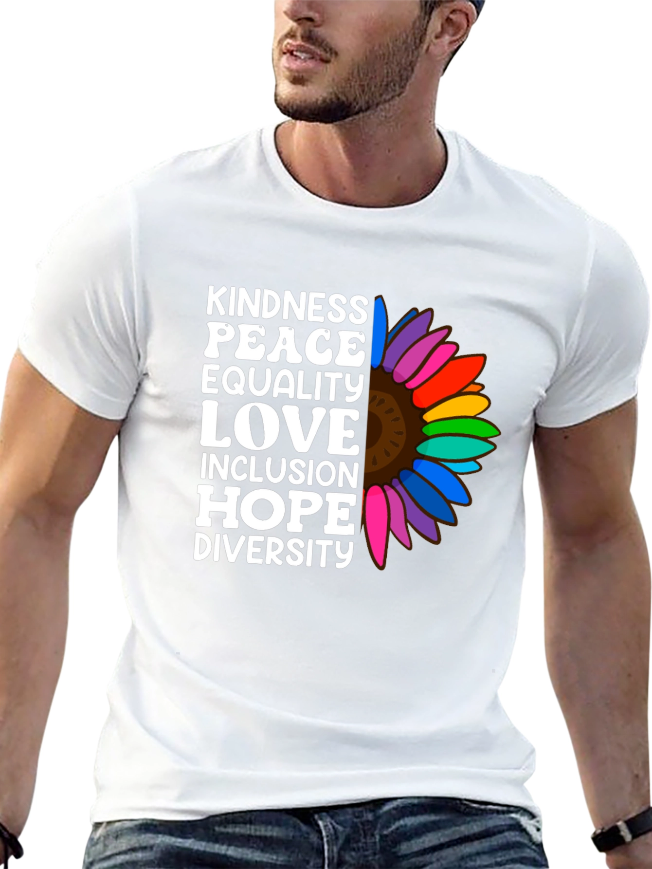 Kindness Peace Equality Love Inclusion T-Shirt