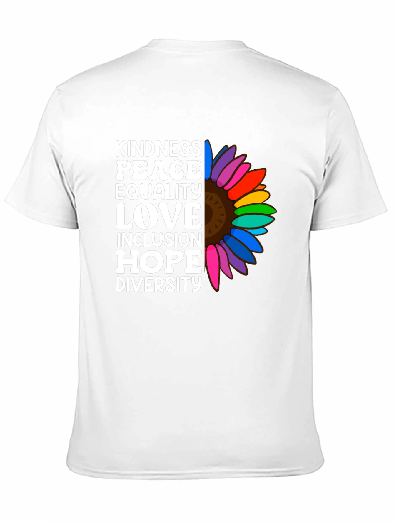 Kindness Peace Equality Love Inclusion T-Shirt