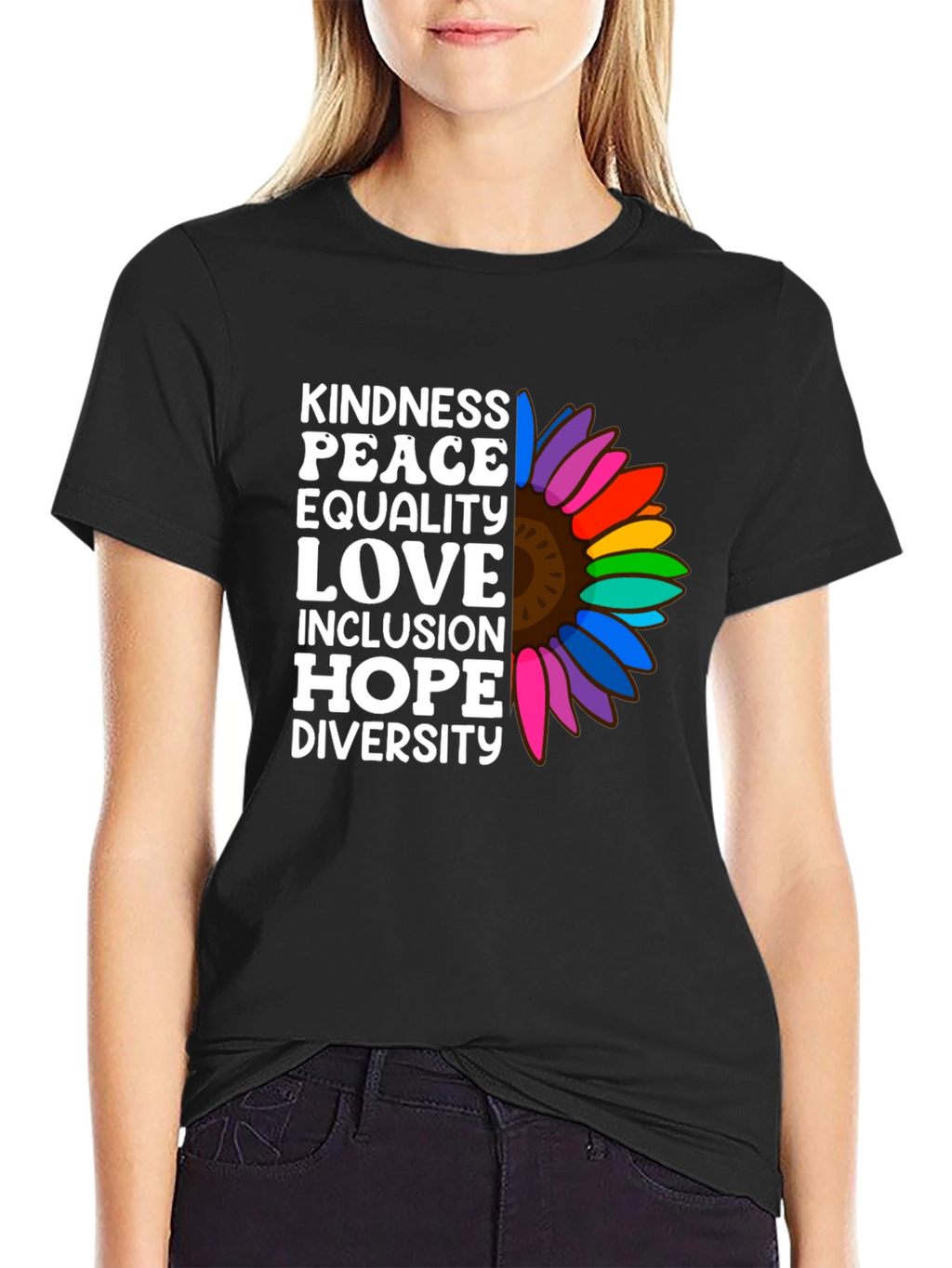 Kindness Peace Equality Love Inclusion T-Shirt