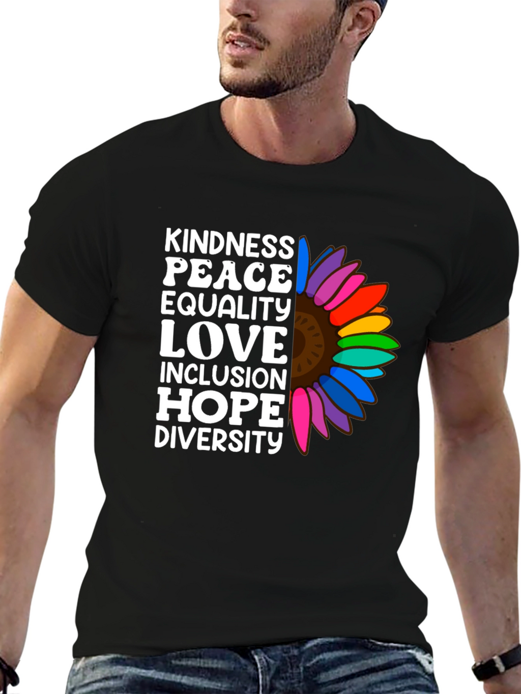 Kindness Peace Equality Love Inclusion T-Shirt