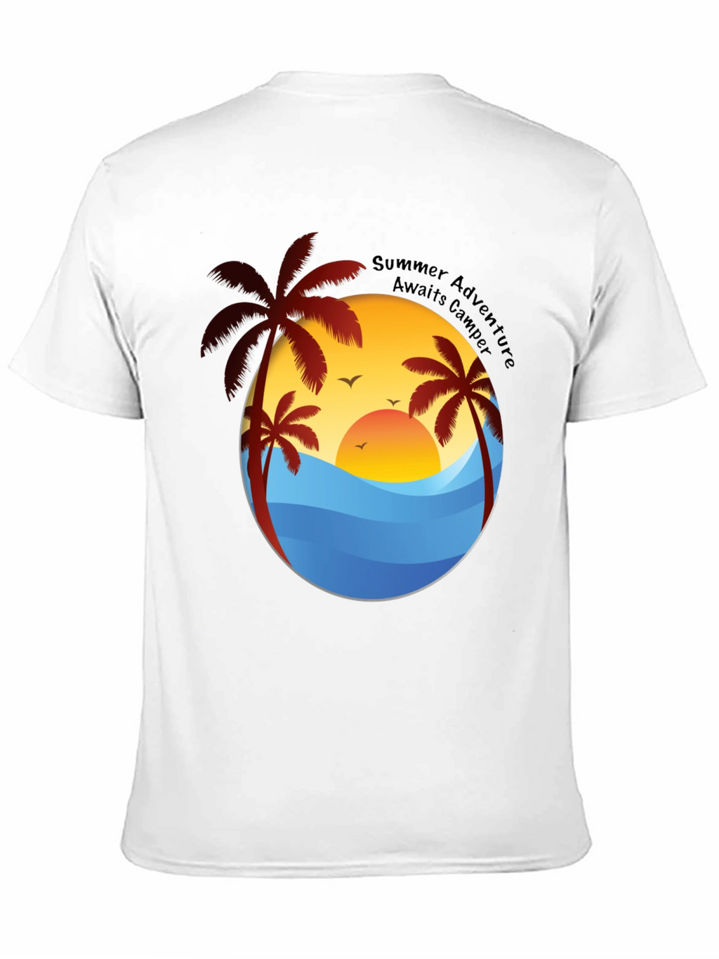 Summer Adventure Camper Graphic Tee
