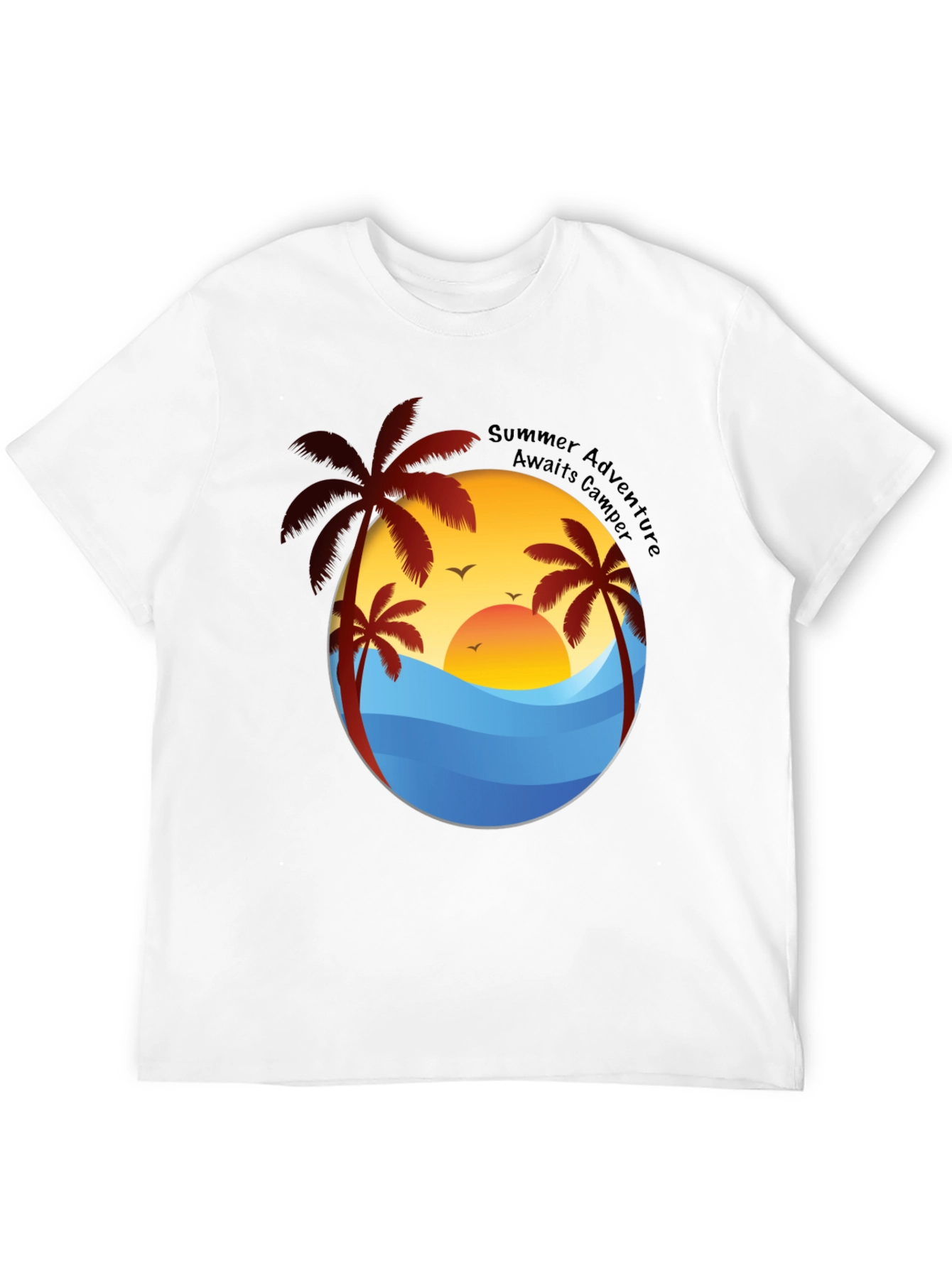 Summer Adventure Camper Graphic Tee