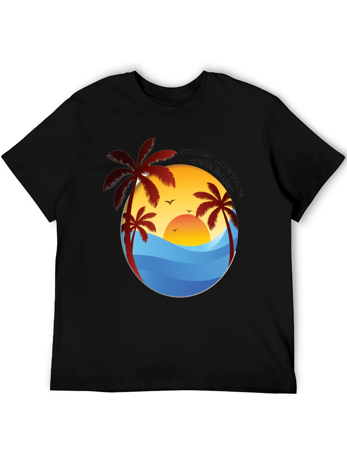 Summer Adventure Camper Graphic Tee
