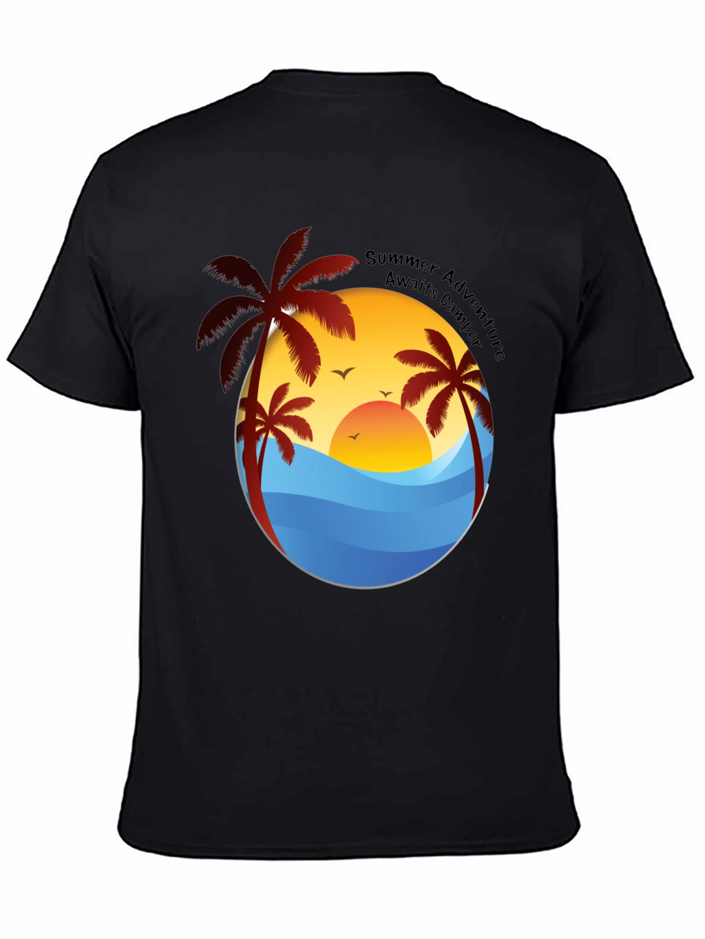 Summer Adventure Camper Graphic Tee