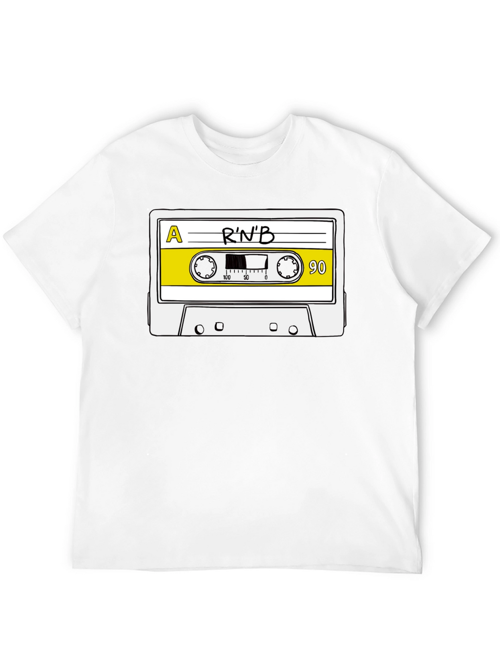 RnB Cassette Tape T-Shirt - Retro Music Tee