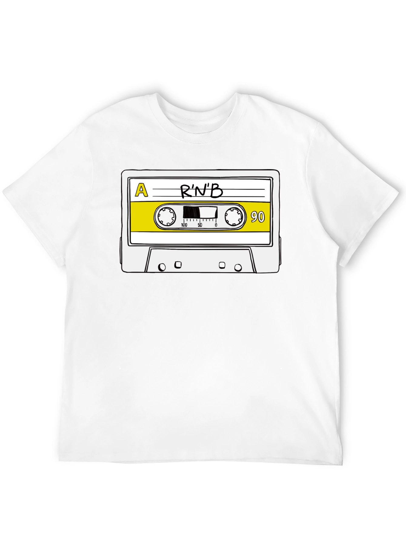 RnB Cassette Tape T-Shirt - Retro Music Tee