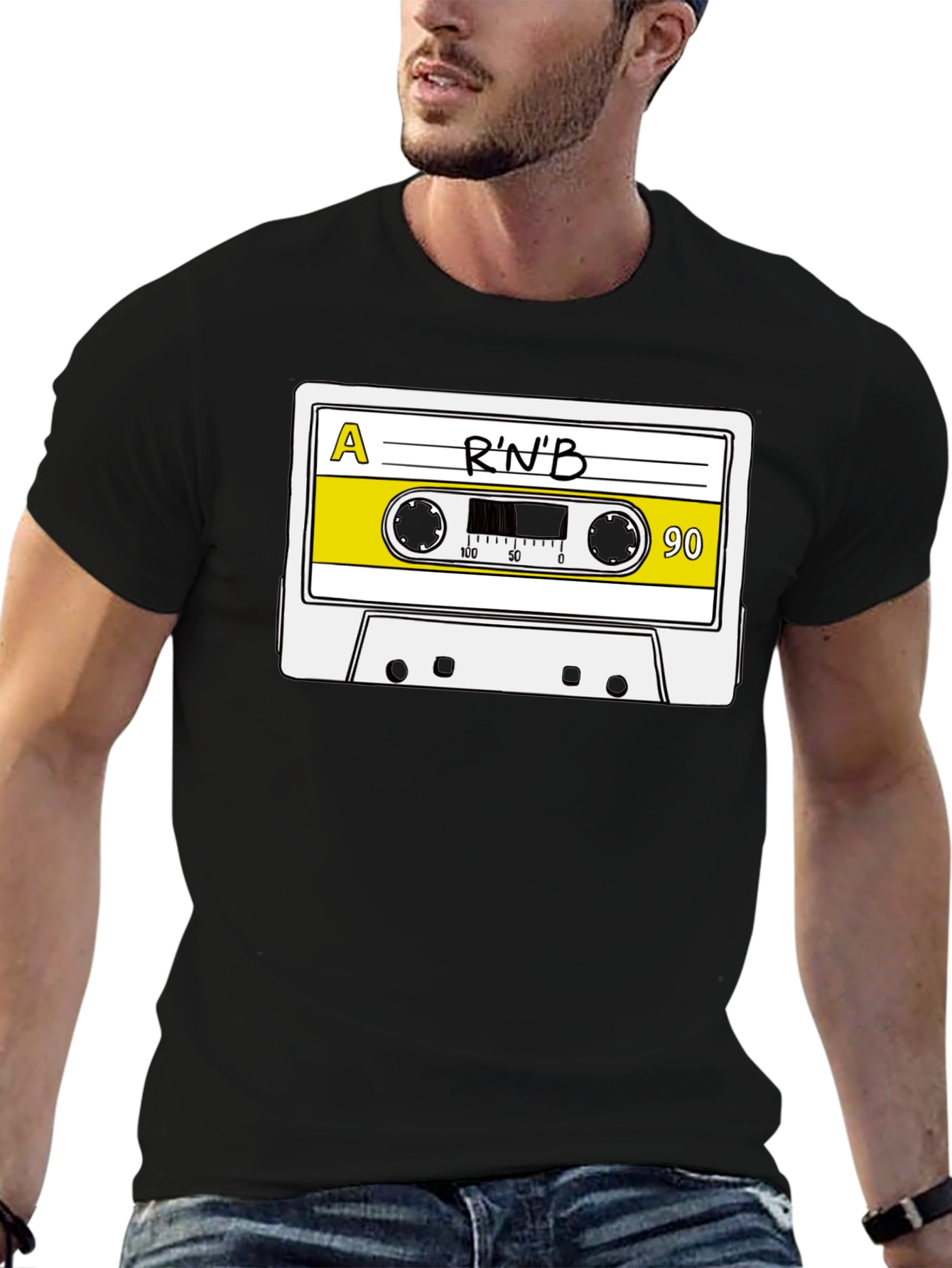 RnB Cassette Tape T-Shirt - Retro Music Tee
