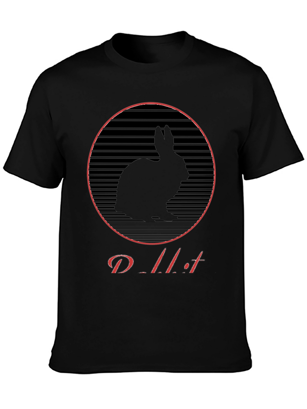 Rabbit Silhouette Graphic Tee
