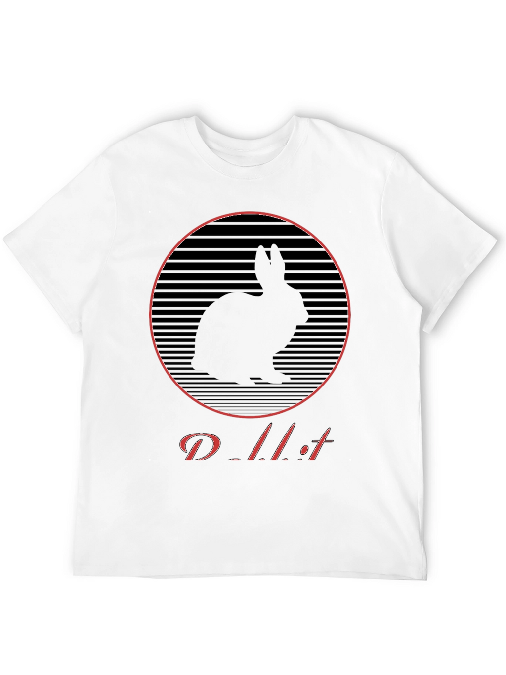 Rabbit Silhouette Graphic Tee