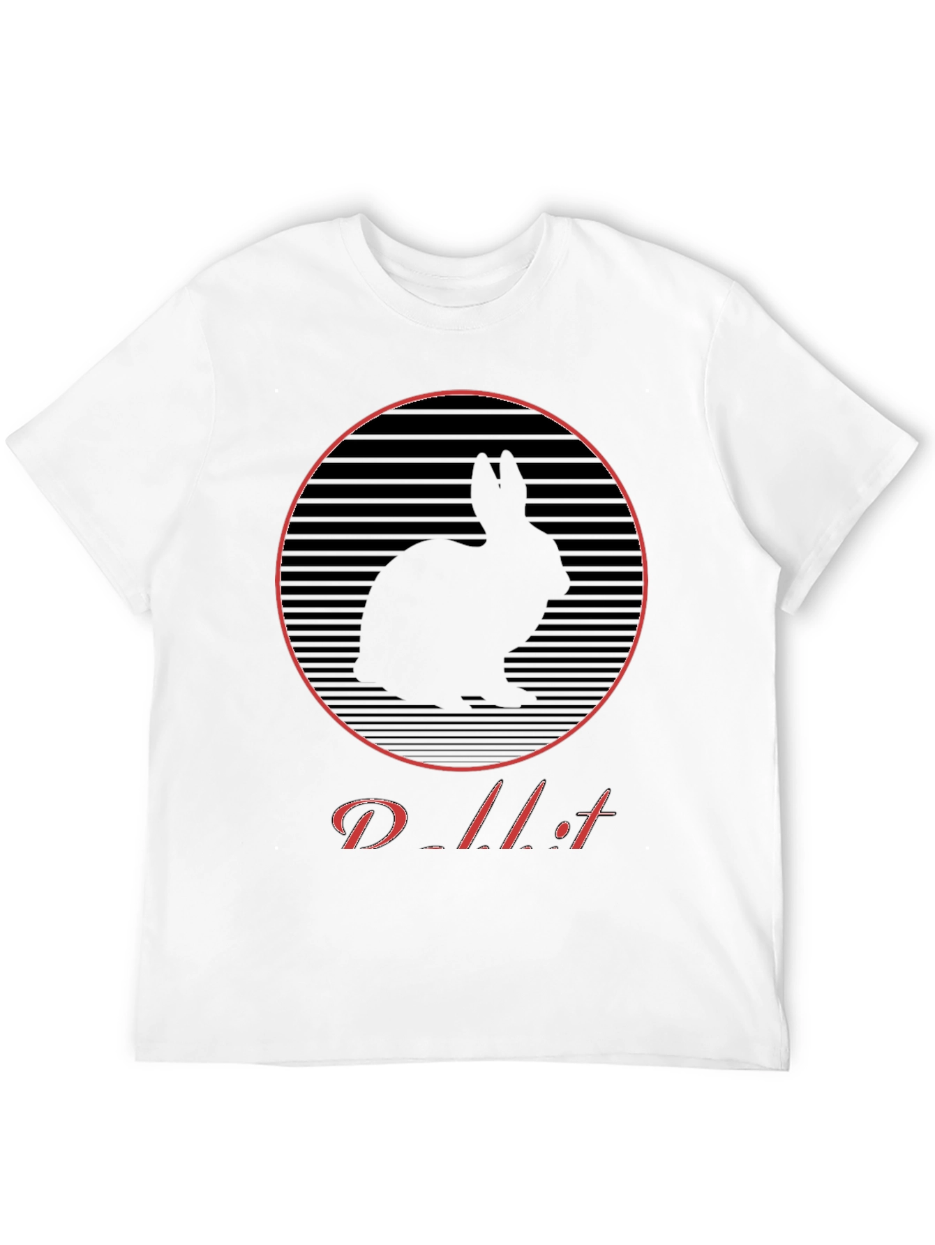Rabbit Silhouette Graphic Tee